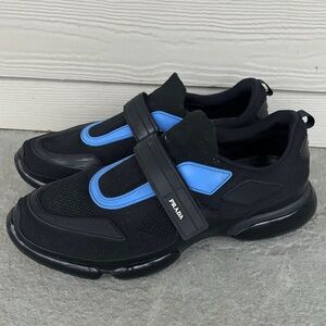 PRADA Cloudburst Black Blue Sneakers 🔥